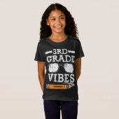 Vibes van de derde graad - het 3de Grade Team Retr T-shirt (Voorkant volledig)