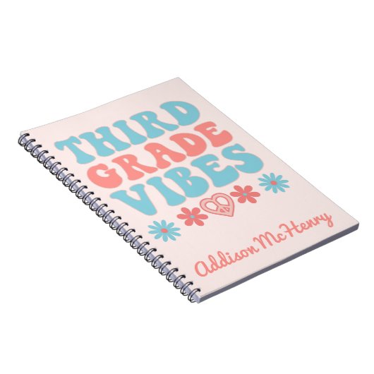 Vibes van de derde rang - Retro terug naar het Not Notitieboek (Rechterzijde)