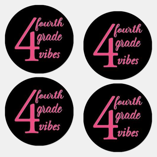 Vibes vierde graad labels (Groep)
