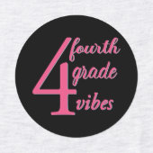 Vibes vierde graad labels (Design 2)