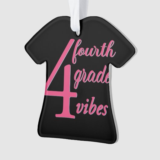 Vibes vierde graad ornament (voorkant)