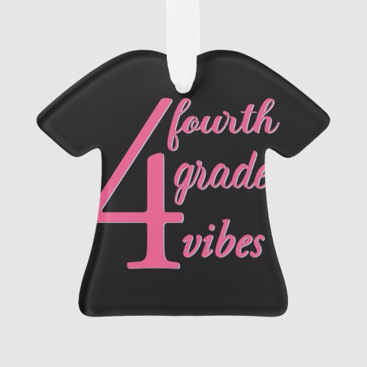 Vibes vierde graad ornament (achterkant)