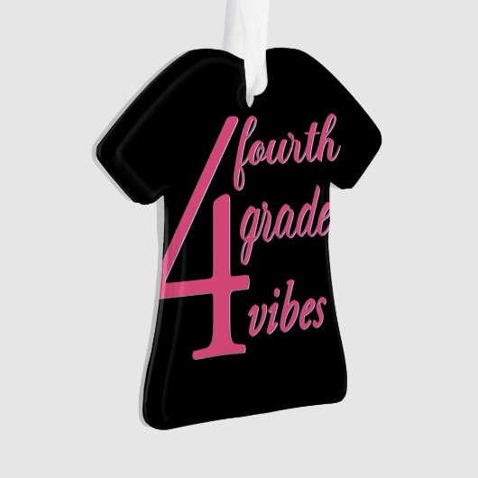 Vibes vierde graad ornament (voorkant)