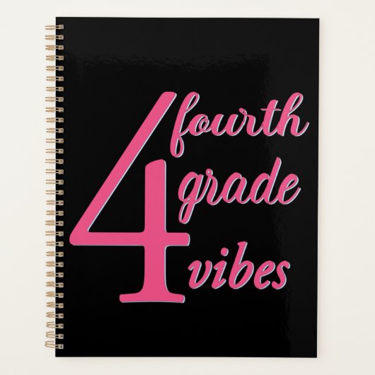 Vibes vierde graad planner (Voorkant)