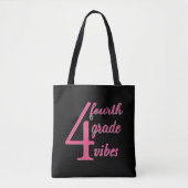 Vibes vierde graad tote bag (Voorkant)