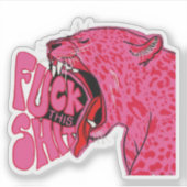 Vibes voelt  sticker (Voorkant)