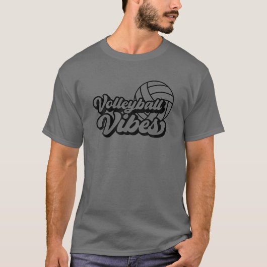 Vibes Volleybal Moeder Moeder T-shirt (Voorkant)