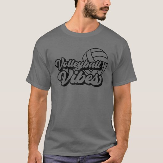 Vibes Volleybal Moeder Moeder T-shirt (Voorkant)