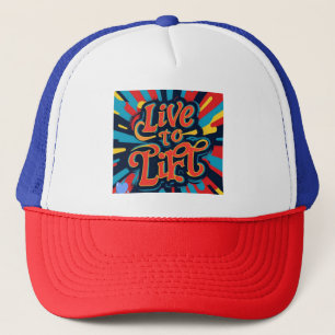 "Vibes voor krachttraining" Trucker Pet