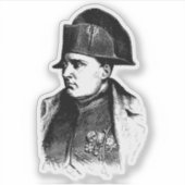  vibes voor tijdloos beroep: Napoleon Sticker (Voorkant)