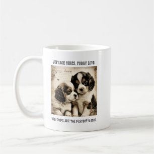  vibes, wazige liefde: Puppy Love Koffiemok