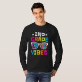 Vibes - zonnebril van tweede graad naar school T- T-shirt (Voorkant volledig)