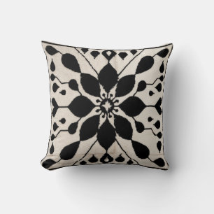 Vibes: Zwart-wit Kilim Kussens