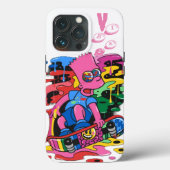 Vibez iPhone Case (Achterkant)
