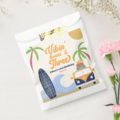 Vibin' & Drie Surven Blauw 3e verjaardagsfeest Bedankzakje (Gezegeld)