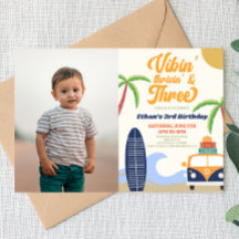 Vibin' & Drie Surven Blauw 3e verjaardagsfeest