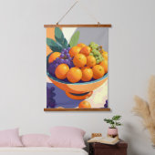 Vibin’ met vitamine C Hangend Wandkleed (Slaapkamer)