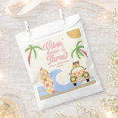 Vibin' & Three Surven Roze 3e verjaardagsfeest Bedankzakje (Geknipt)