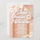 Vibin' Thrivin' en Dertien Aardse 70's Verjaardag Kaart (Voorkant)