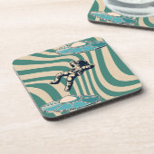 Vibing astronaut onderzetter (Linkerzijde)