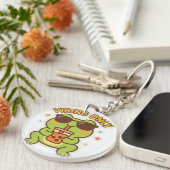 "Vibing & Thriving" Sleutelhanger (Voorkant Rechts)