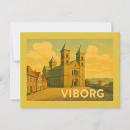 Viborg Denemarken Kathedraal Briefkaart
