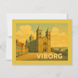 Viborg Denemarken Kathedraal Briefkaart