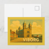 Viborg Denmark Cathedral Briefkaart (Voorkant / Achterkant)