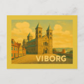 Viborg Denmark Cathedral Briefkaart (Voorkant)