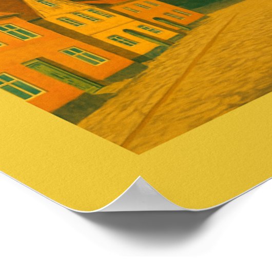 Viborg Denmark Cathedral Poster (Hoek)