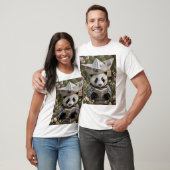Vibra Bonito Panda T-shirt – Grappig Geschenk voor (Unisex)