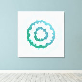 vibração canvas afdruk (Insitu (Houten vloer))