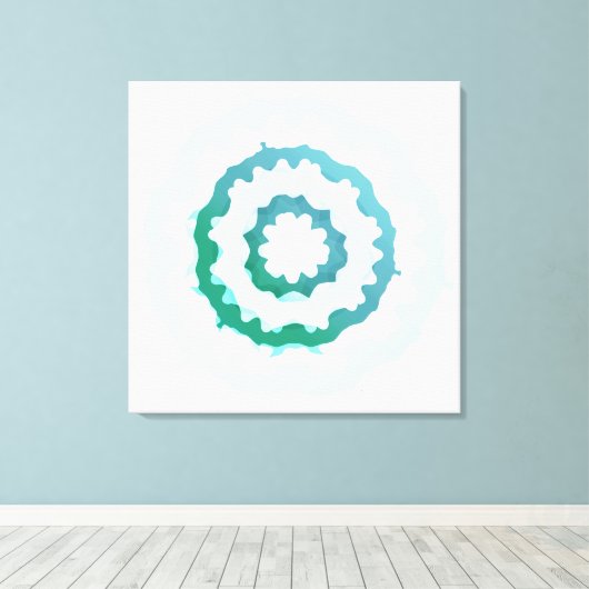 vibração canvas afdruk (Insitu (Houten vloer))