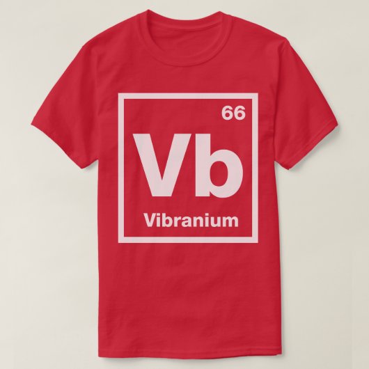 Vibranium T-shirt (Design voorkant)