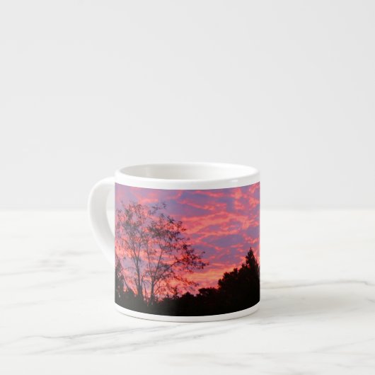 Vibranly Pink Sunrise Espresso Kop (Links)