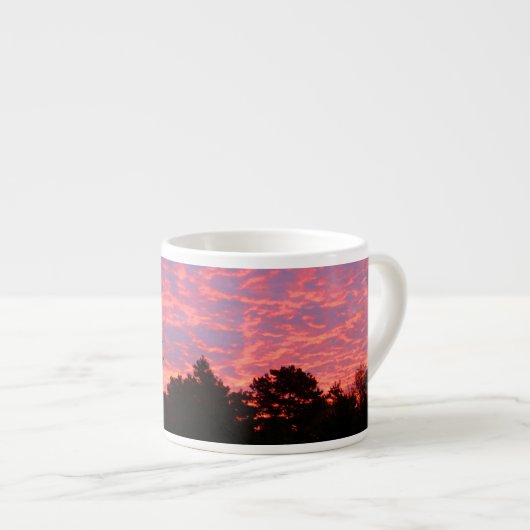 Vibranly Pink Sunrise Espresso Kop (Voorkant rechts)