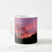 Vibranly Pink Sunrise Koffiemok (Voorkant links)
