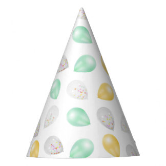 Vibrant 3D Balloons Party Pet Feesthoedjes