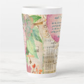 Vibrant Abide in Me Fruitful Faith Art Journal Latte Mok (Voorkant)