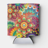 Vibrant Abstract Blikjeskoeler (Voorkant)