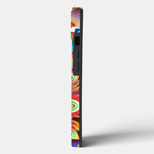 Vibrant Abstract Case-Mate iPhone Case (Achterkant / Links)