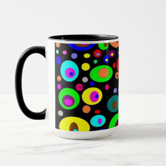 Vibrant abstract circles mok