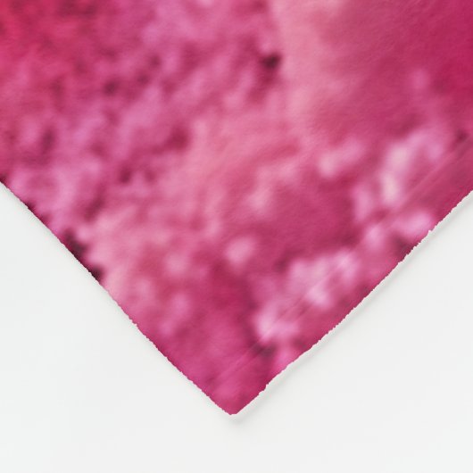 Vibrant Abstract Cloud Hues Fleece Deken (Hoek)