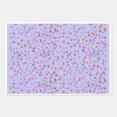 Vibrant Abstract Floral Botanical Wrapping Paper (Voorkant 3)