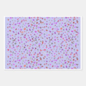 Vibrant Abstract Floral Botanical Wrapping Paper (Voorkant 2)