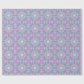 Vibrant Abstract Floral Cadeaupapier (Vlak)