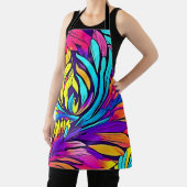 Vibrant Abstract Floral Schort (Insitu)
