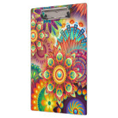 Vibrant Abstract Klembord (Links)