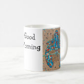 Vibrant Abstract Lobster Mug Koffiemok (Voorkant rechts)