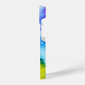 Vibrant Abstract Multicolor Modern Art Phone Case iPhone Hoesje (Linkerkant)